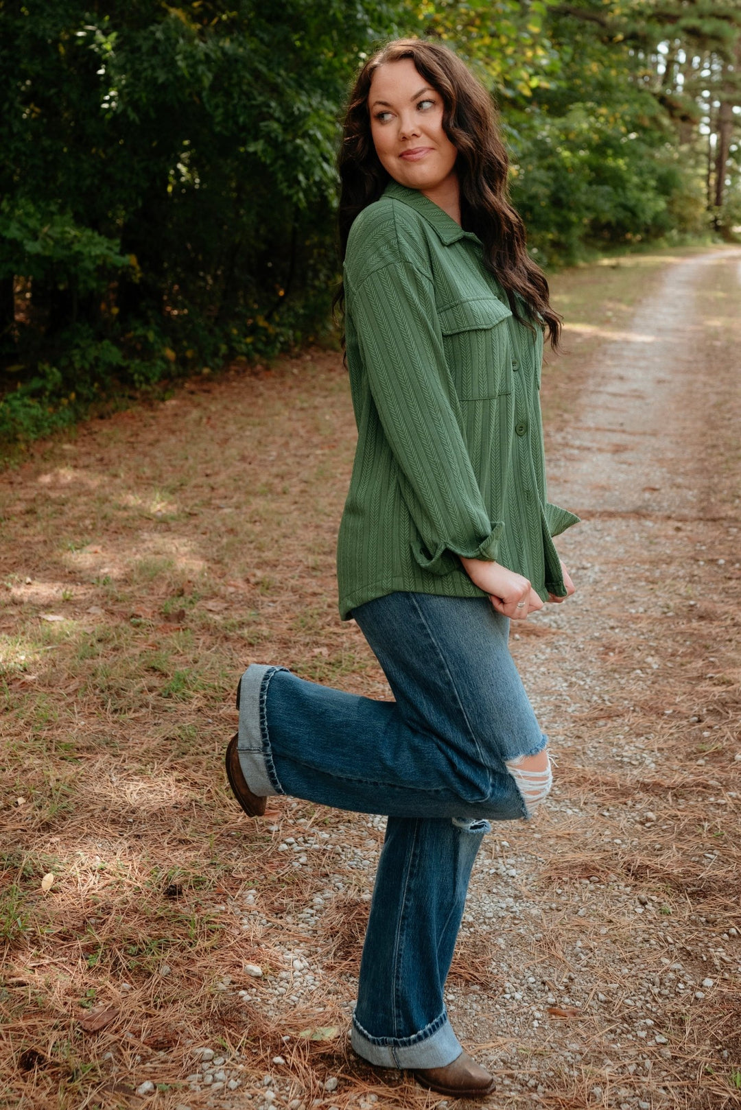 Ezra Button Down - Lunabelle West