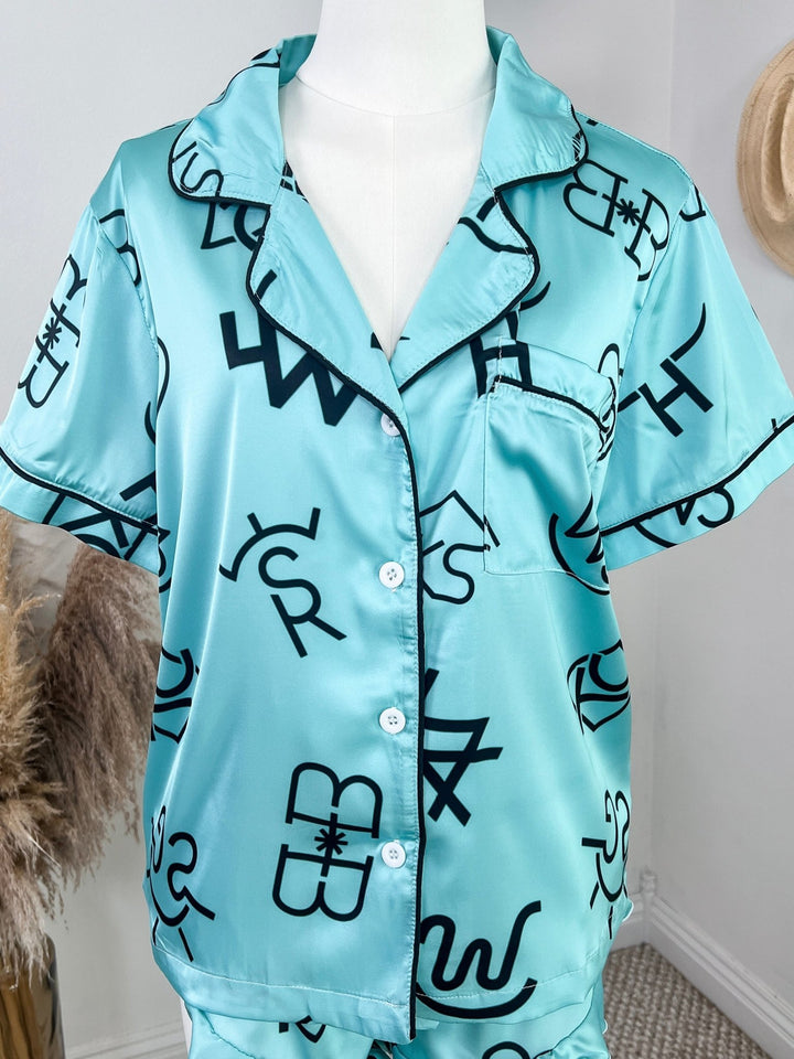 Branding Pajama Set - Lunabelle West