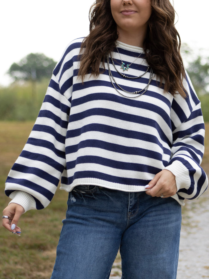 Shoreline Striped Sweater