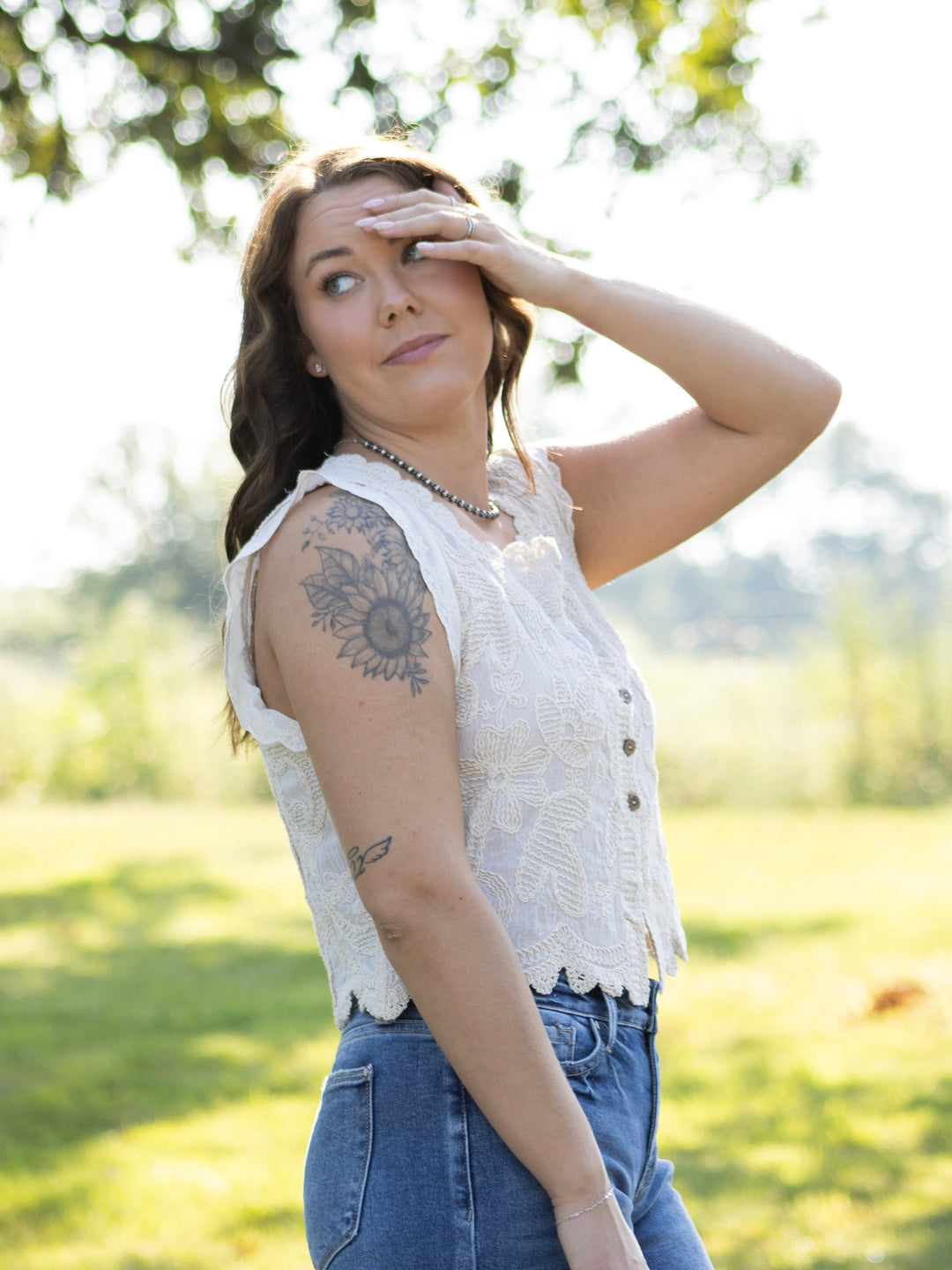 Orla Embroidered Top
