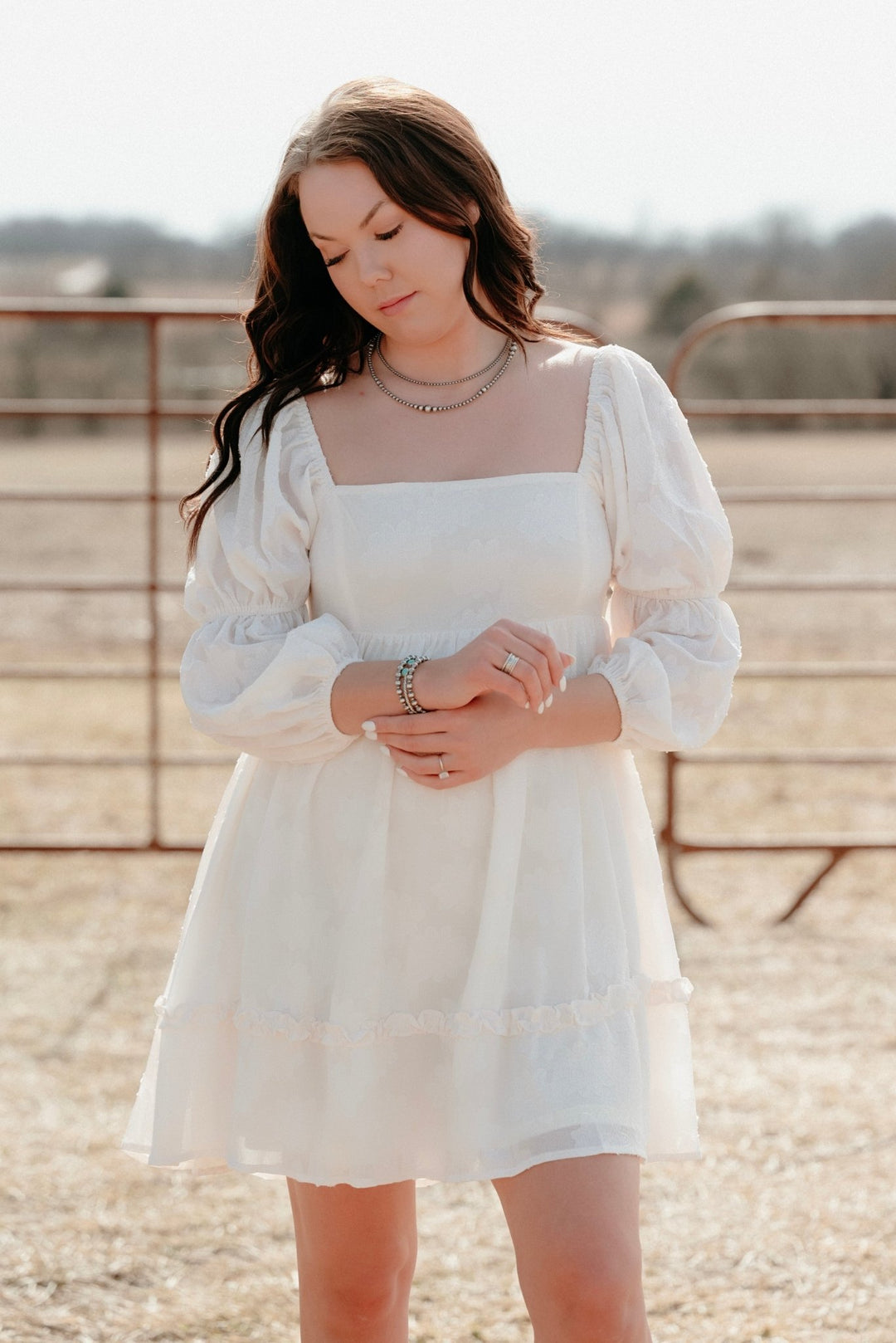 Colfax Textured Dress - Lunabelle West