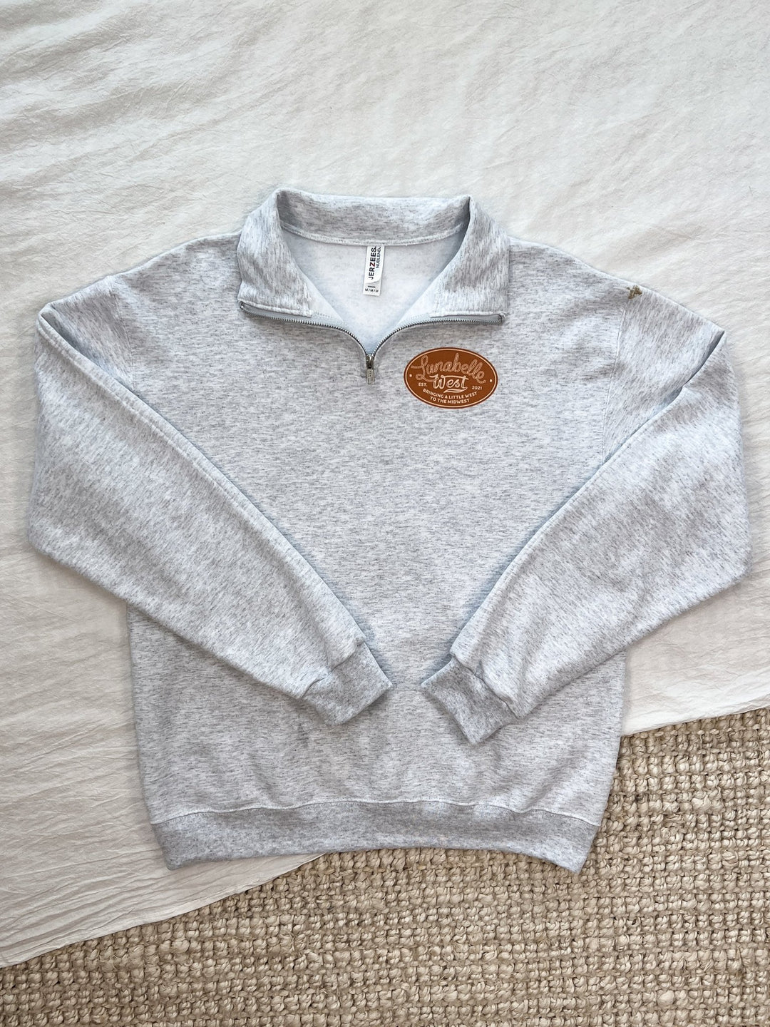 LW Logo Quarter Zip - Lunabelle West