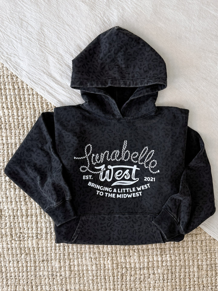 LW Logo Leopard Hoodie