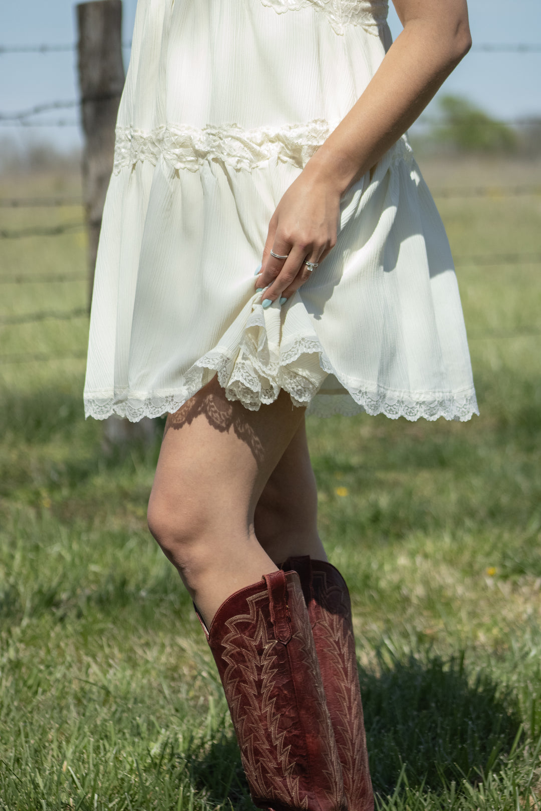 Haisley Lace Detail Dress