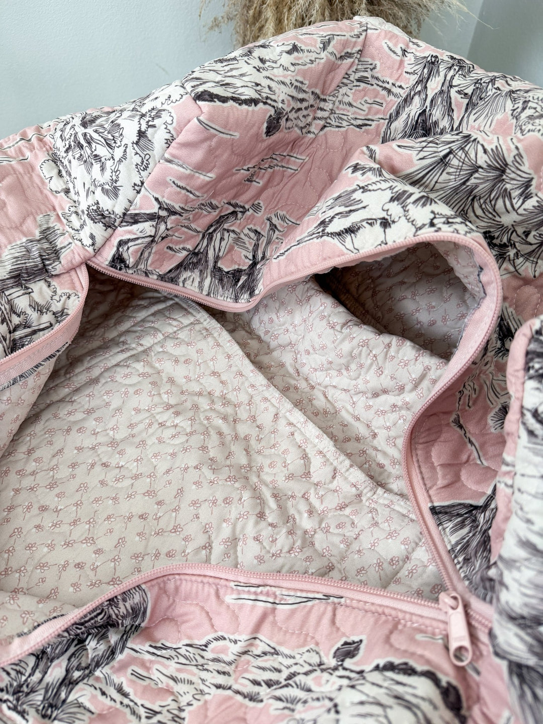 Silver Canyon Quilted Duffel Bag - Lunabelle West