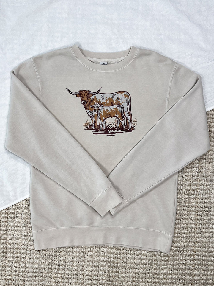 Lubbock Pair Crewneck - Lunabelle West