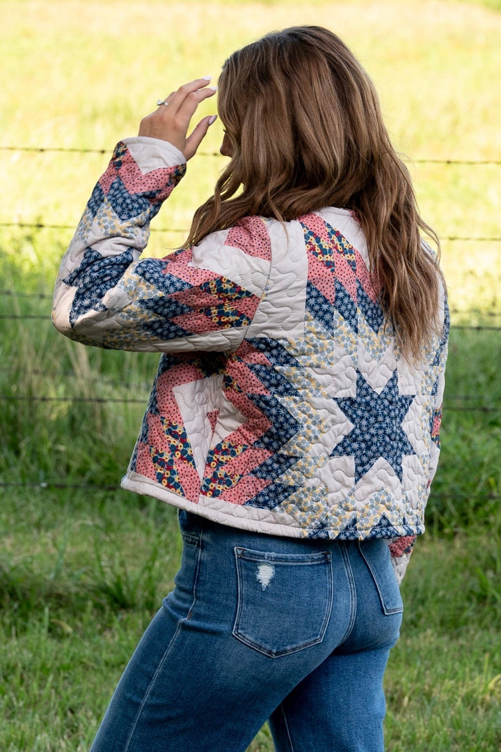 Eloise Quilted Cropped Jacket - Lunabelle West