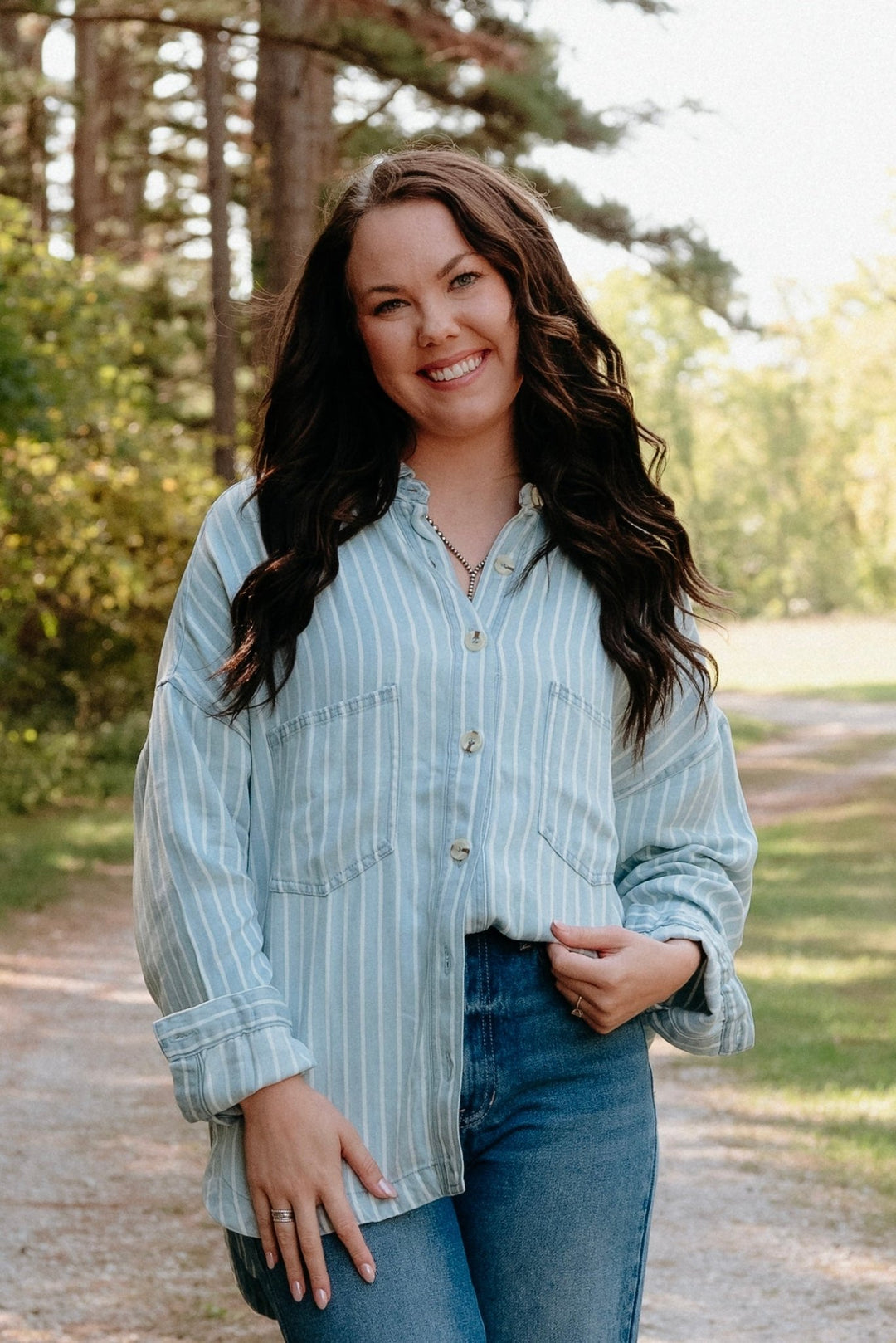 Clearwater Button Down - Lunabelle West
