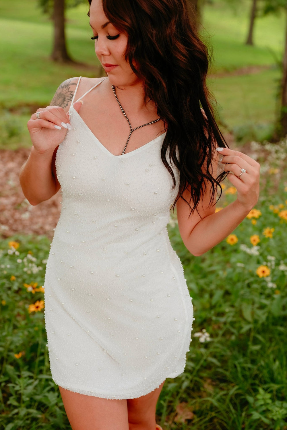 Navarro Pearl Dress - Lunabelle West