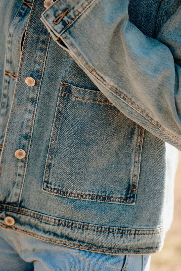 Oswego Denim jacket - Lunabelle West