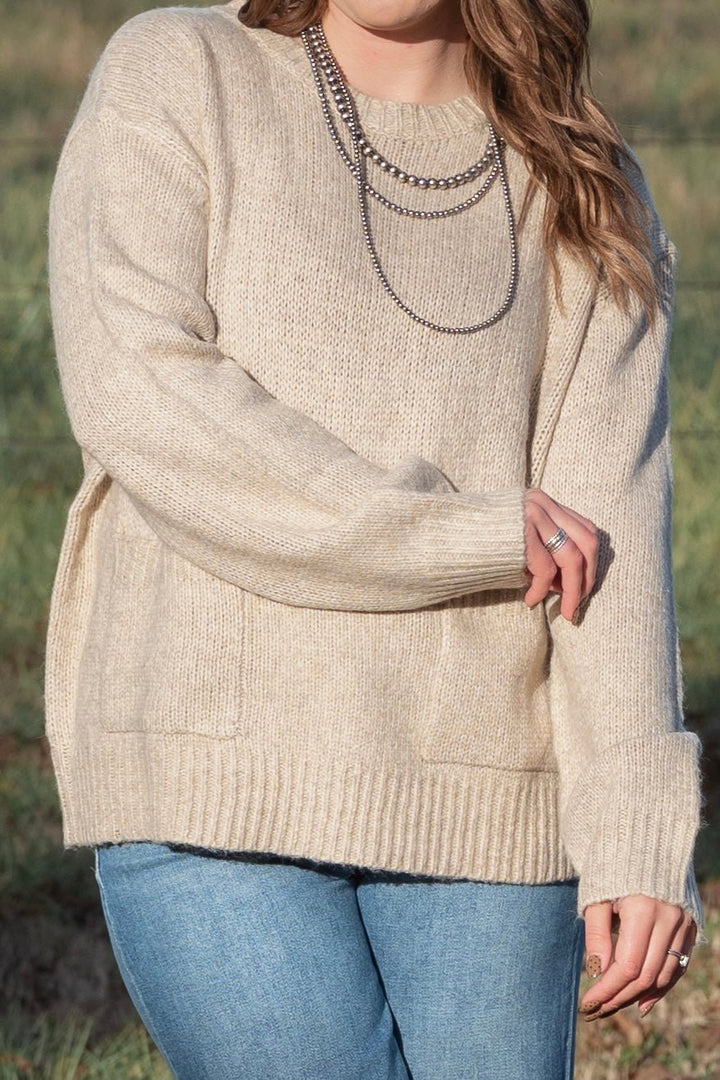 Riley Knit Sweater - Lunabelle West