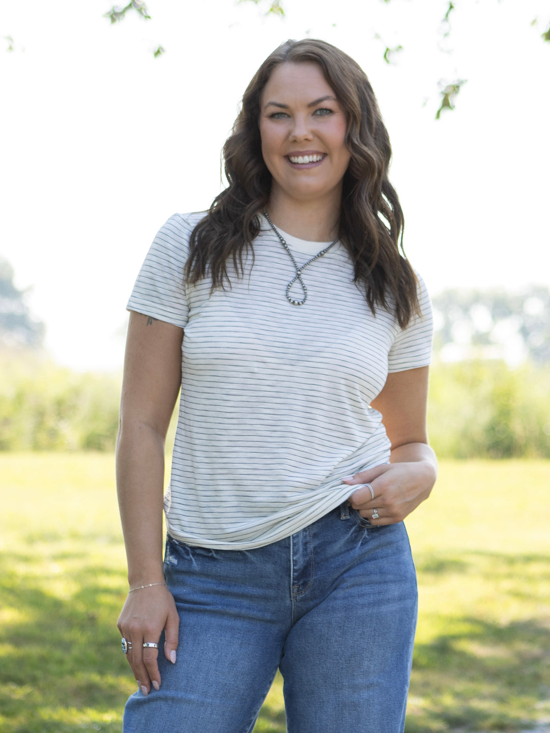 Monroe Stripe Tee