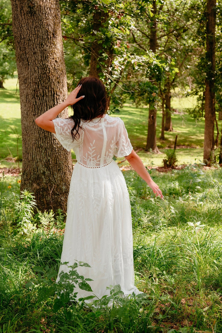 Somerset Eyelet Dress - Lunabelle West