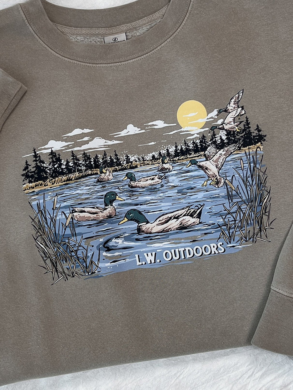 Marshland Hideout Crewneck - Lunabelle West