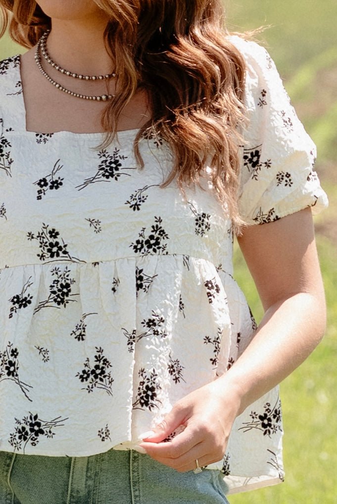 Juniper Textured Top - Lunabelle West