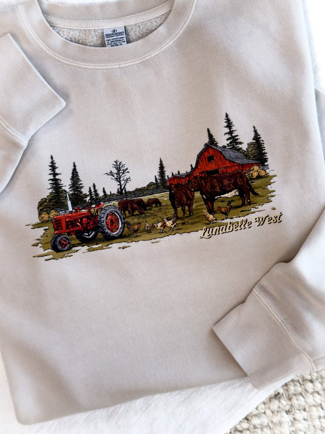Homestead Morning Crewneck - Lunabelle West