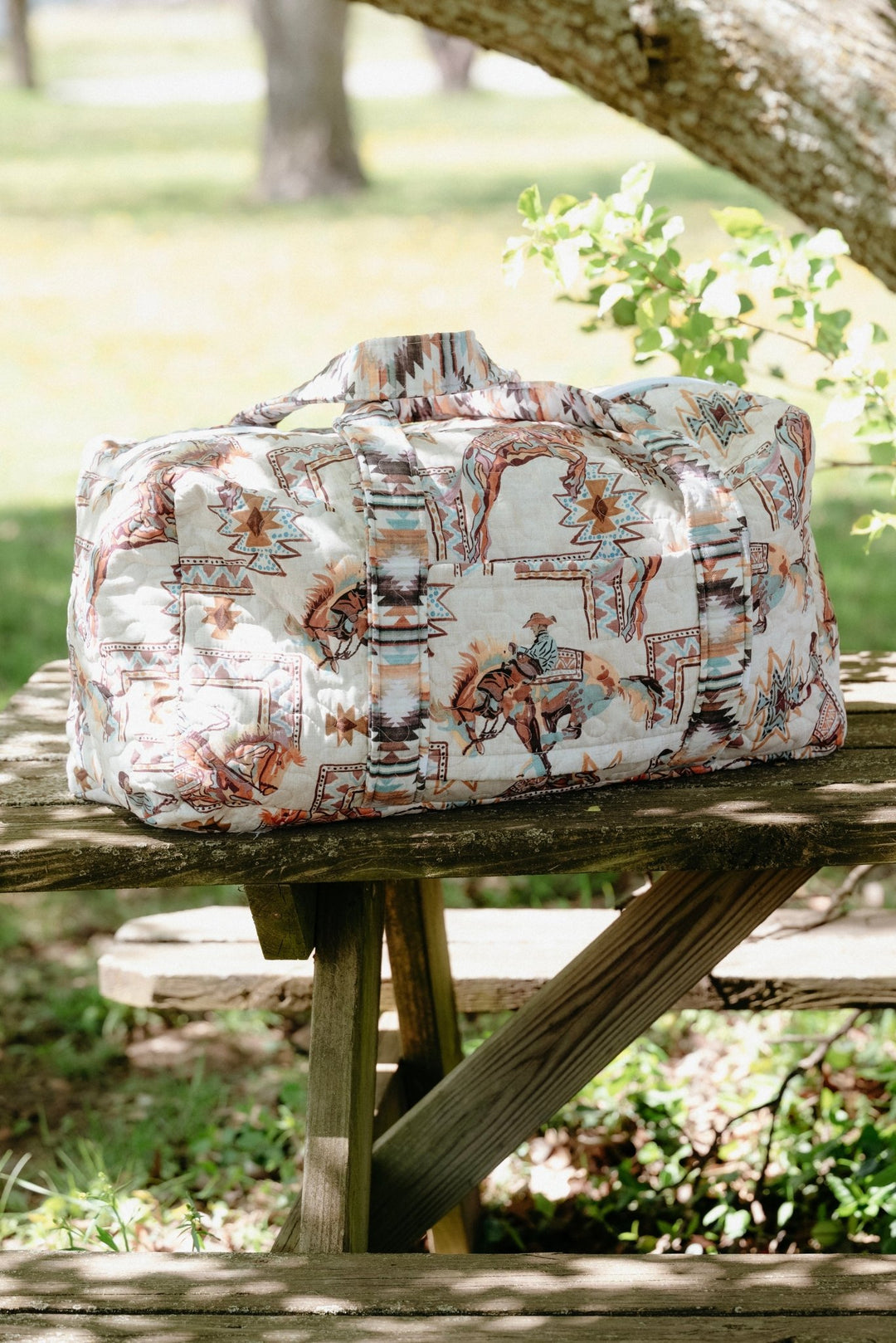 Silverton Quilted Duffel Bag - Lunabelle West