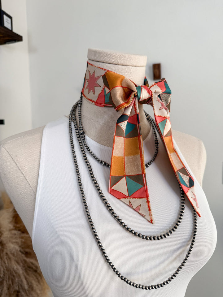 Vintage Patchwork Twilly - Lunabelle West