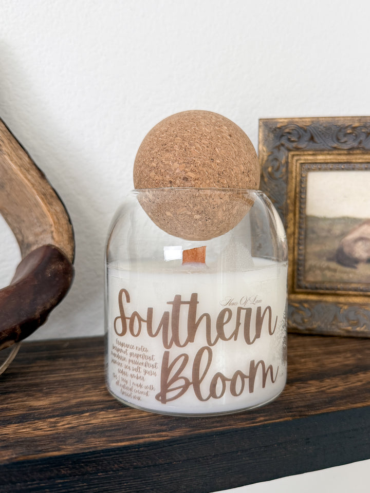 Southern Bloom Wood Wick Candle