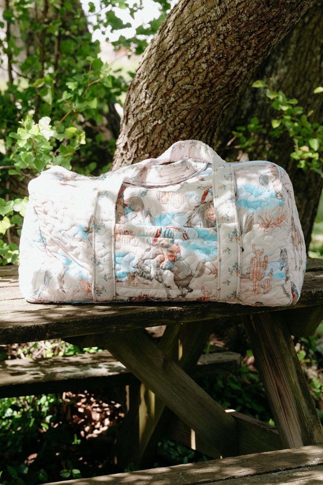 Laramie Quilted Duffel Bag - Lunabelle West
