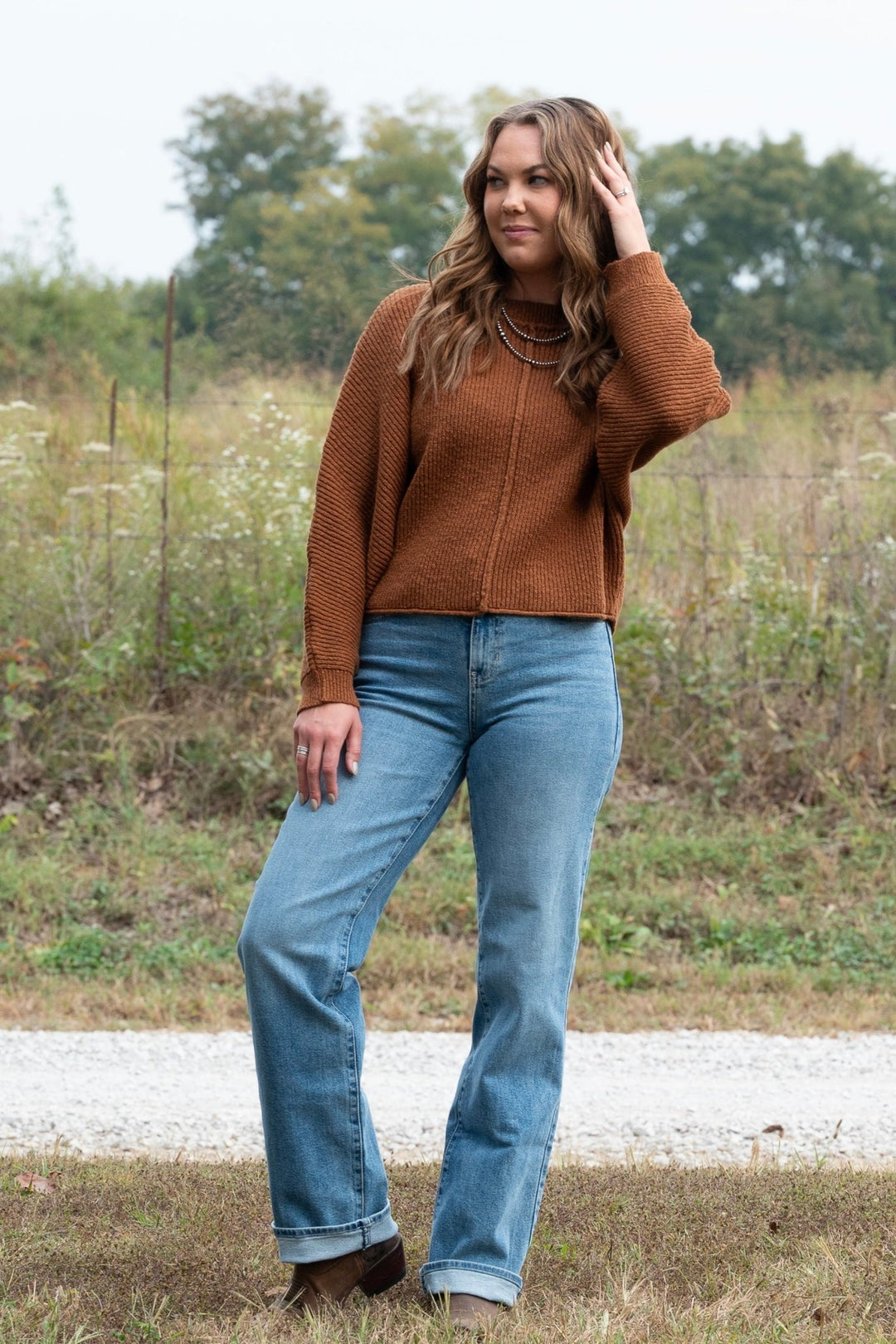 Aubrey Knit Sweater - Lunabelle West