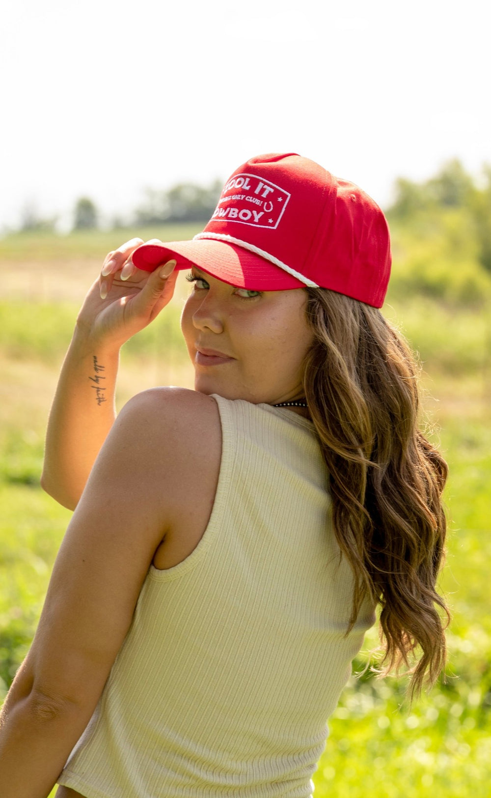 Cool It Cowboy Trucker Hat - Lunabelle West