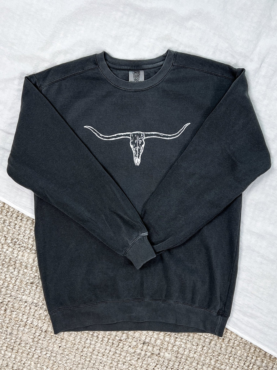 Longhorn Betty Crewneck - Lunabelle West