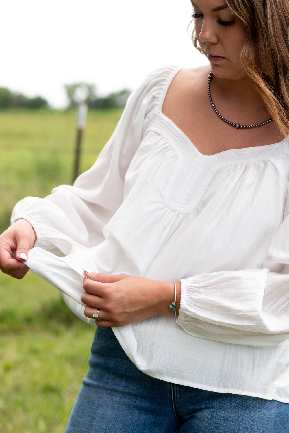 Able Woven Top - Lunabelle West