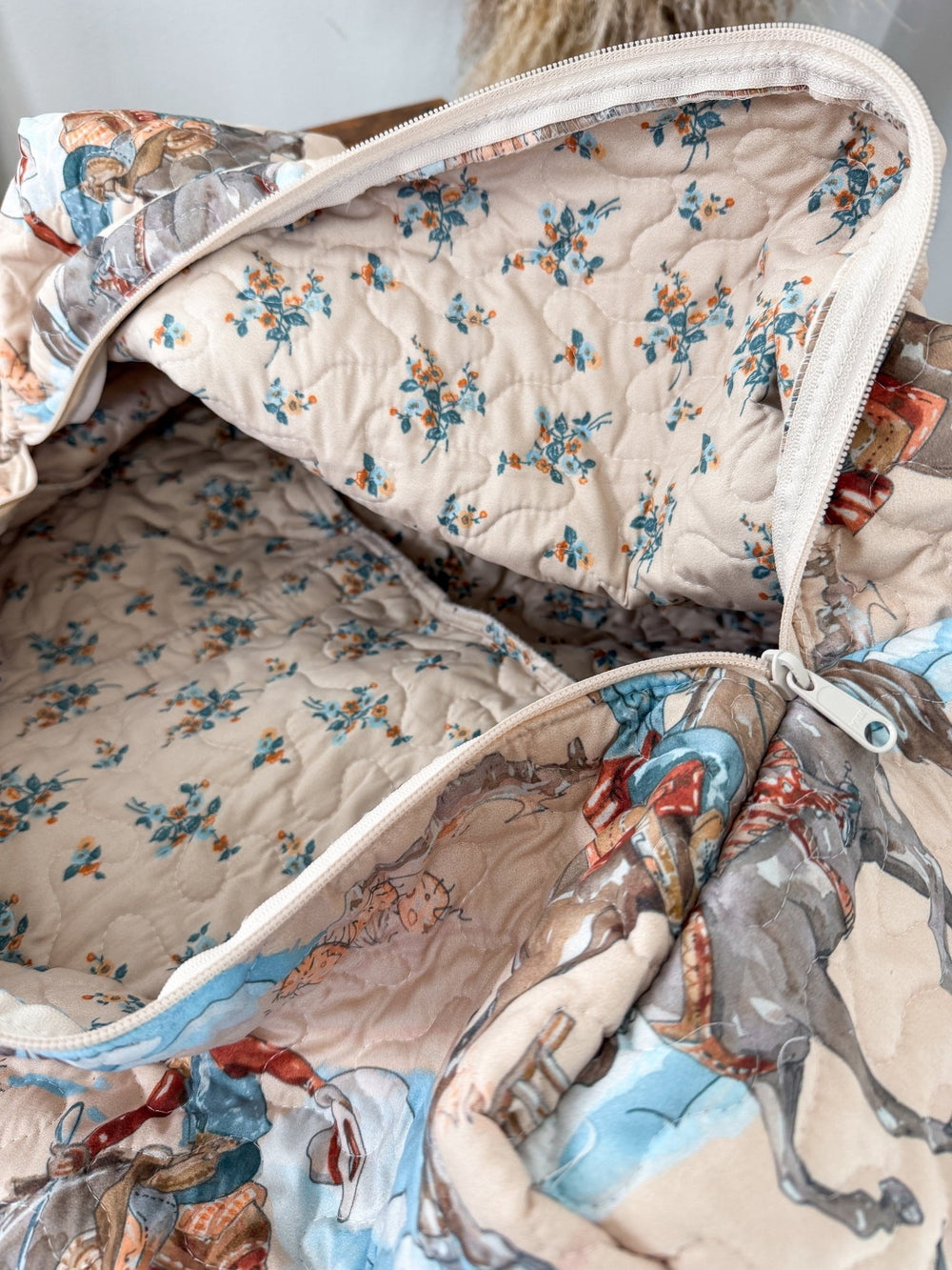 Laramie Quilted Duffel Bag - Lunabelle West