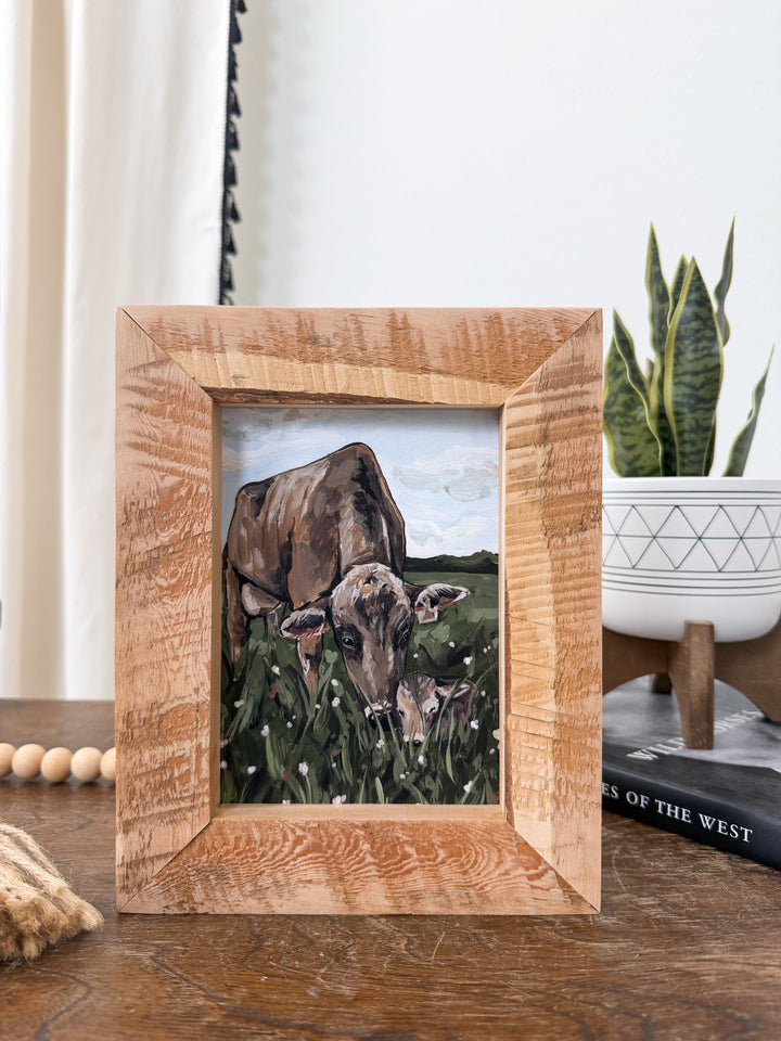 Mama Cow Framed Artwork
