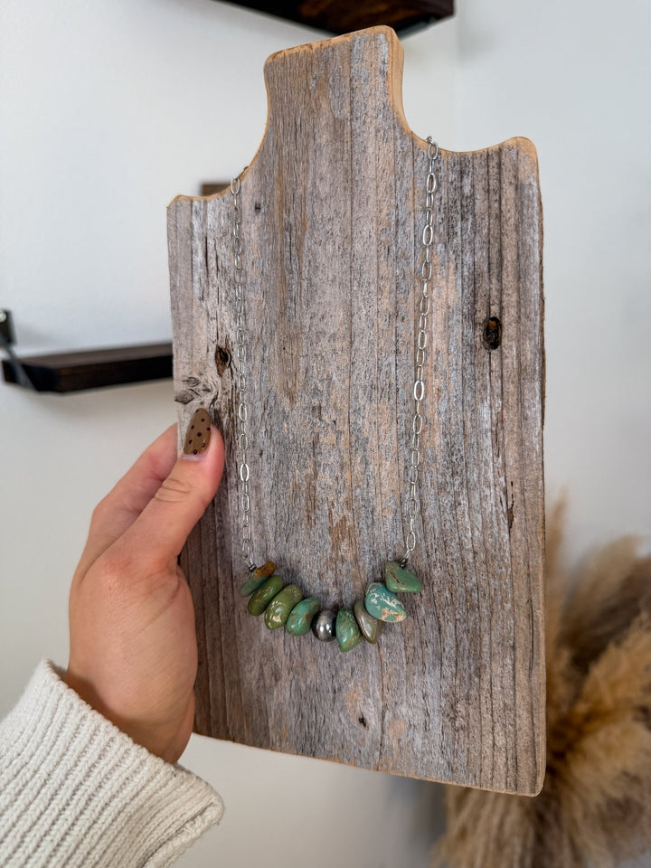 Cyrus Turquoise Necklace - Lunabelle West