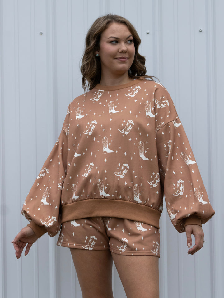 After Hours Cowgirl Lounge Set