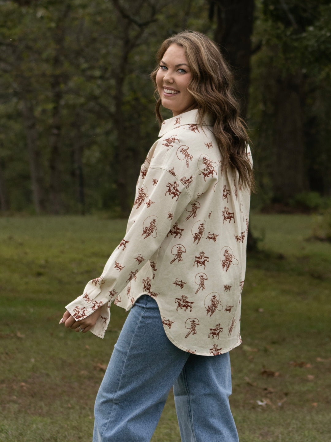 Arena Days Woven Button Up