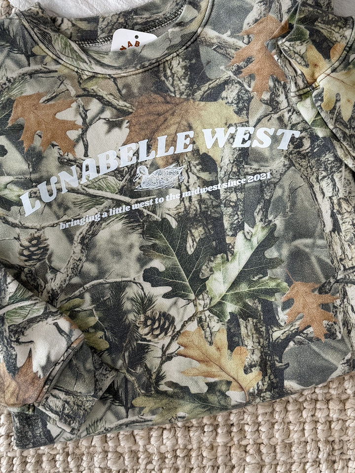 LW Duck Camo Crewneck