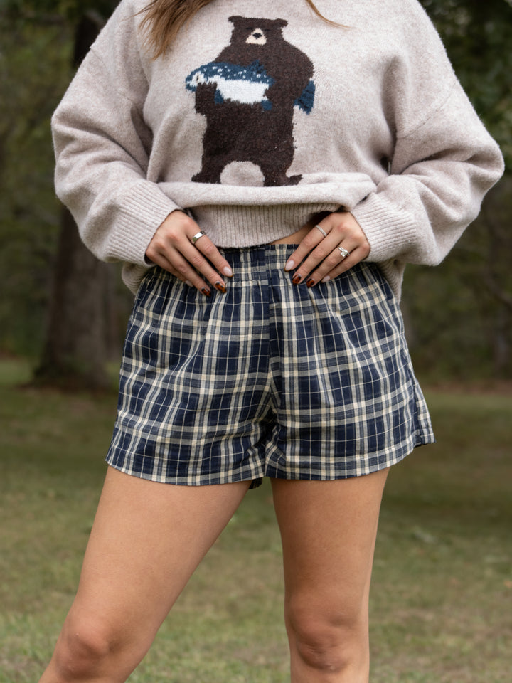 Cabin Creek Plaid Shorts
