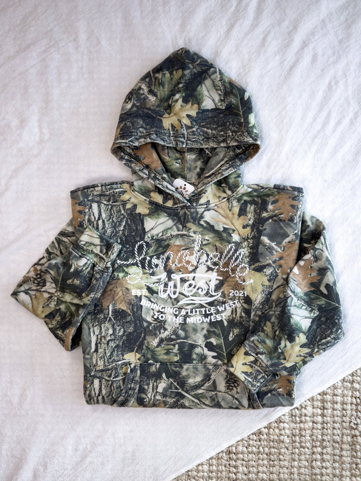 LW Logo Camo Hoodie - Lunabelle West