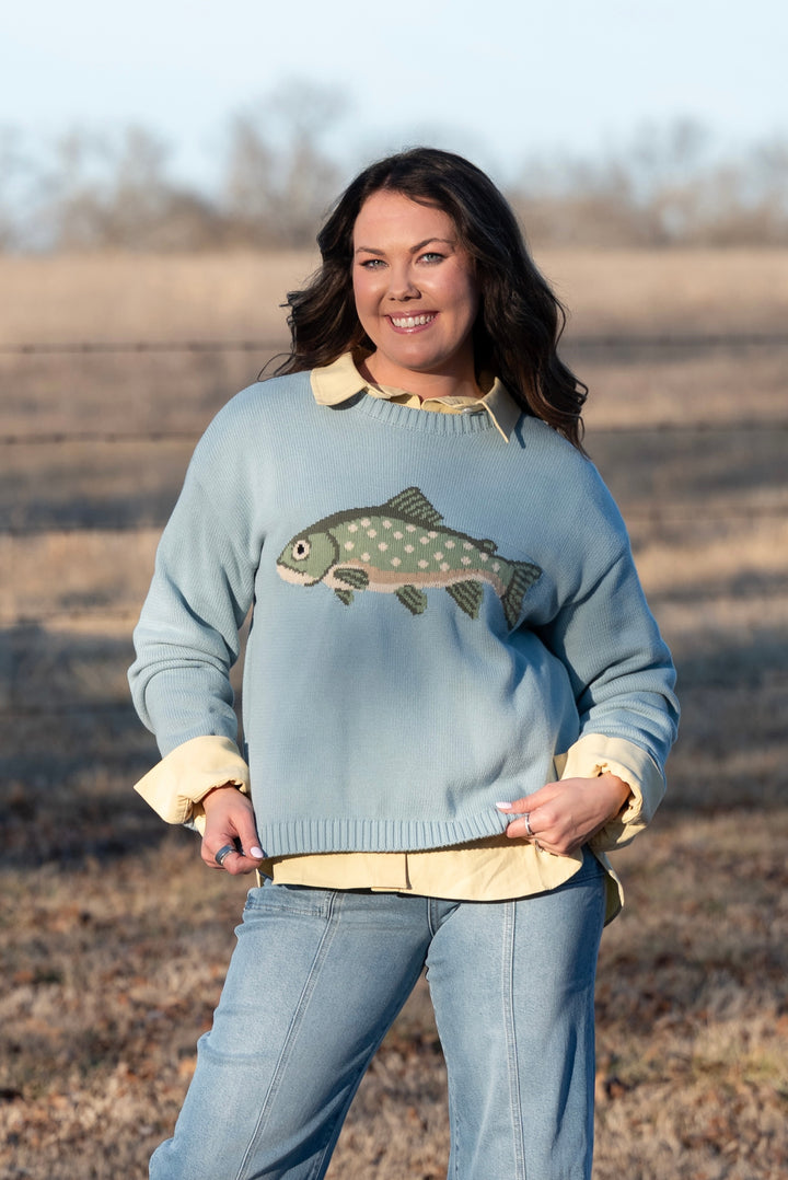 Brooks Fish Sweater