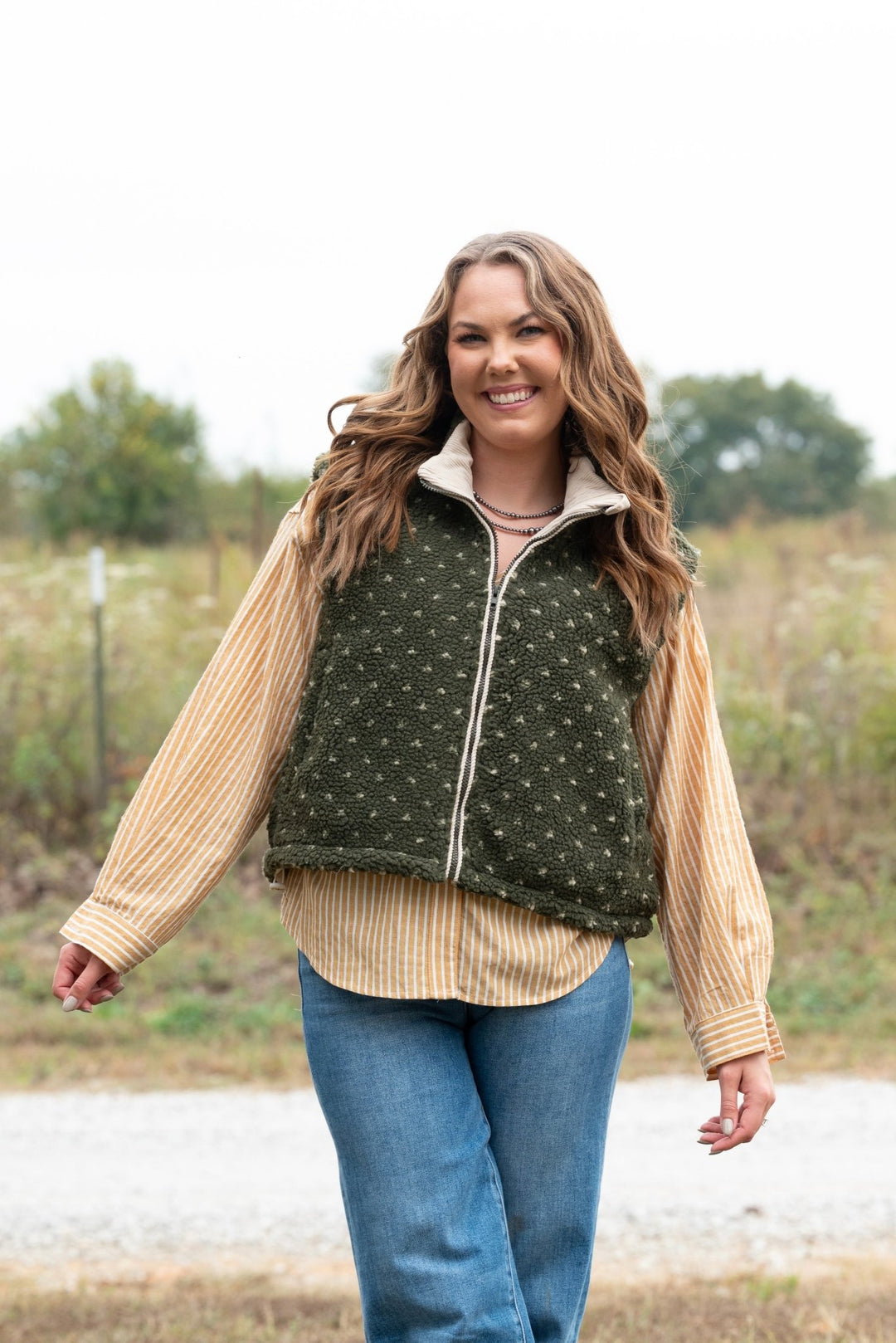 Caleb Sherpa Vest - Lunabelle West