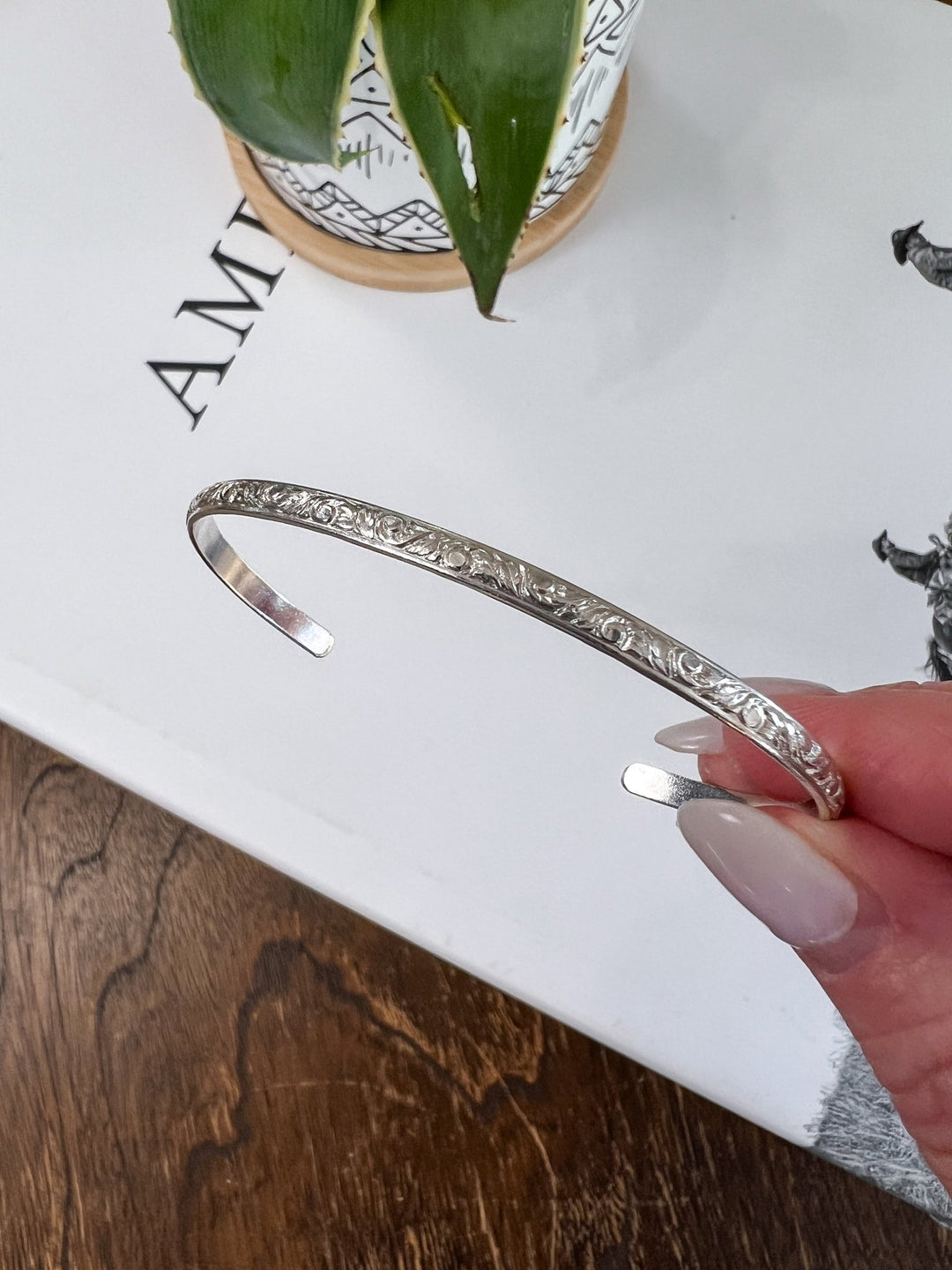 Roan Sterling Silver Cuff - Lunabelle West