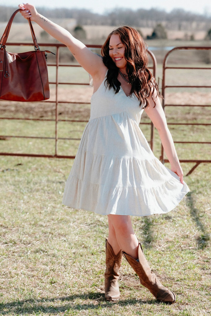 Gwendolyn Tiered Dress - Lunabelle West
