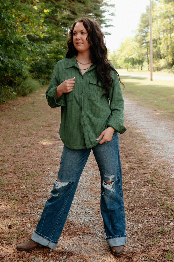 Ezra Button Down - Lunabelle West