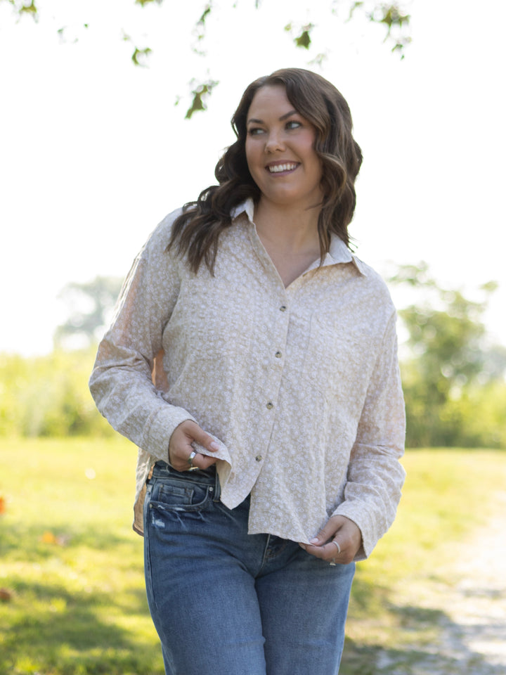 Harvest Paisley Button Down