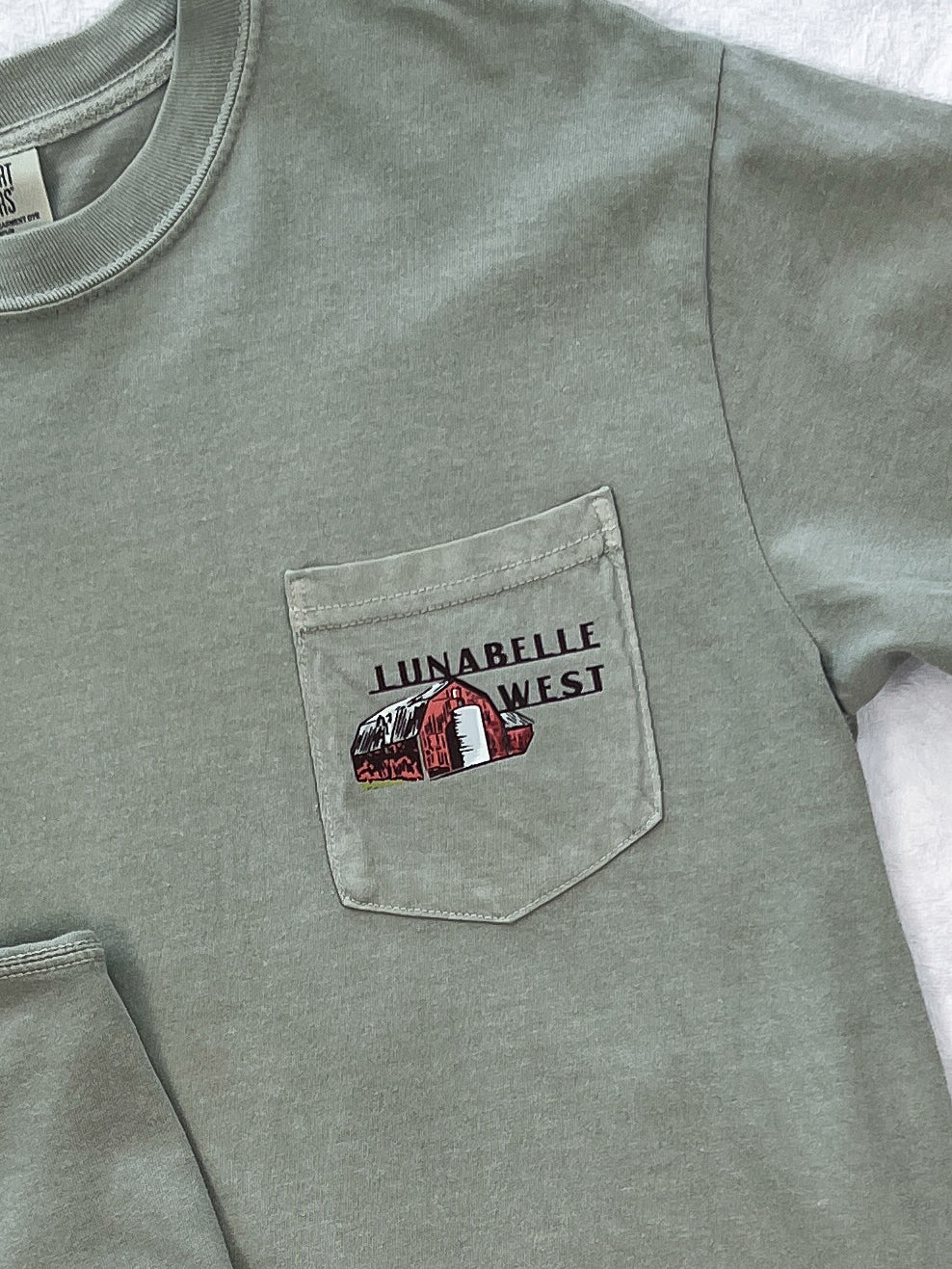 Farm Traditions Truck Pocket Tee - Lunabelle West
