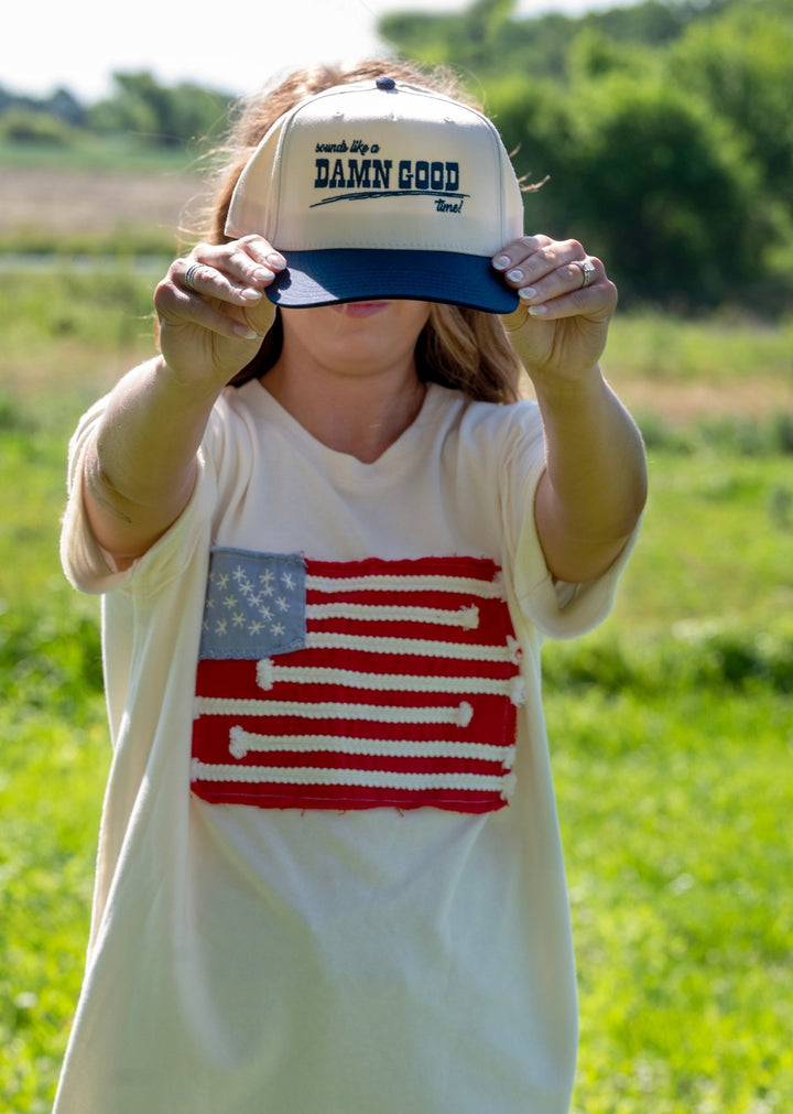 Damn Good Time Trucker Hat - Lunabelle West