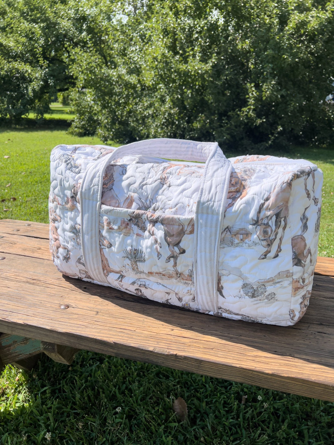 Durango Quilted Duffel Bag - Lunabelle West