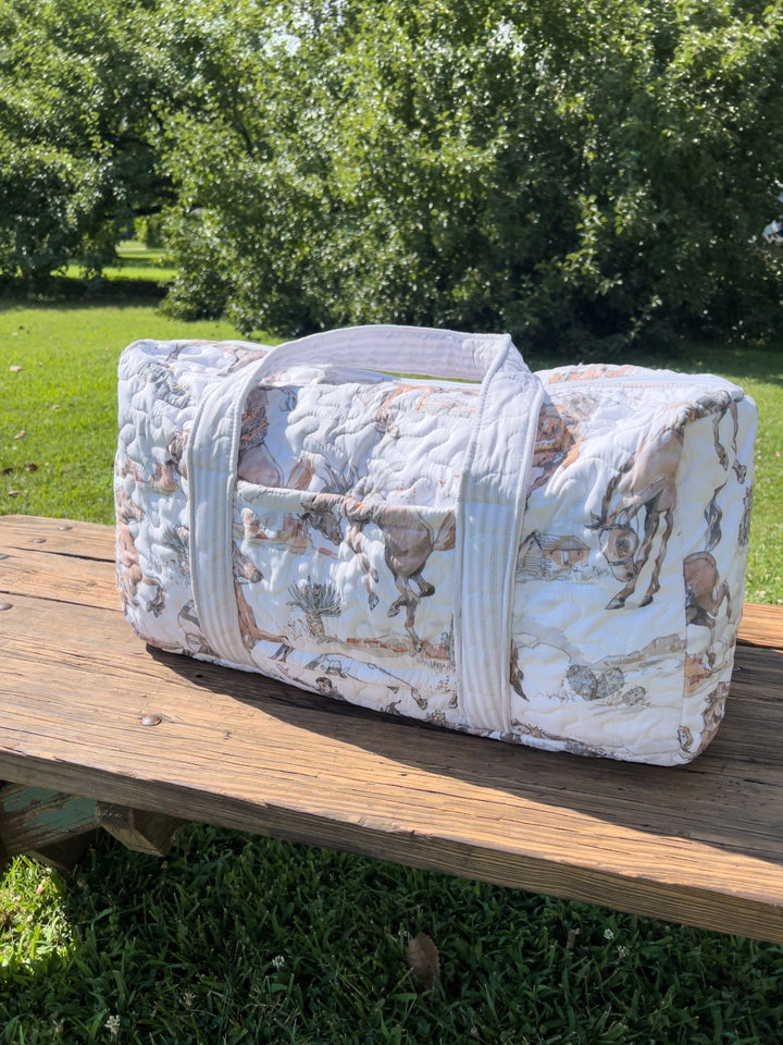 Durango Quilted Duffel Bag - Lunabelle West