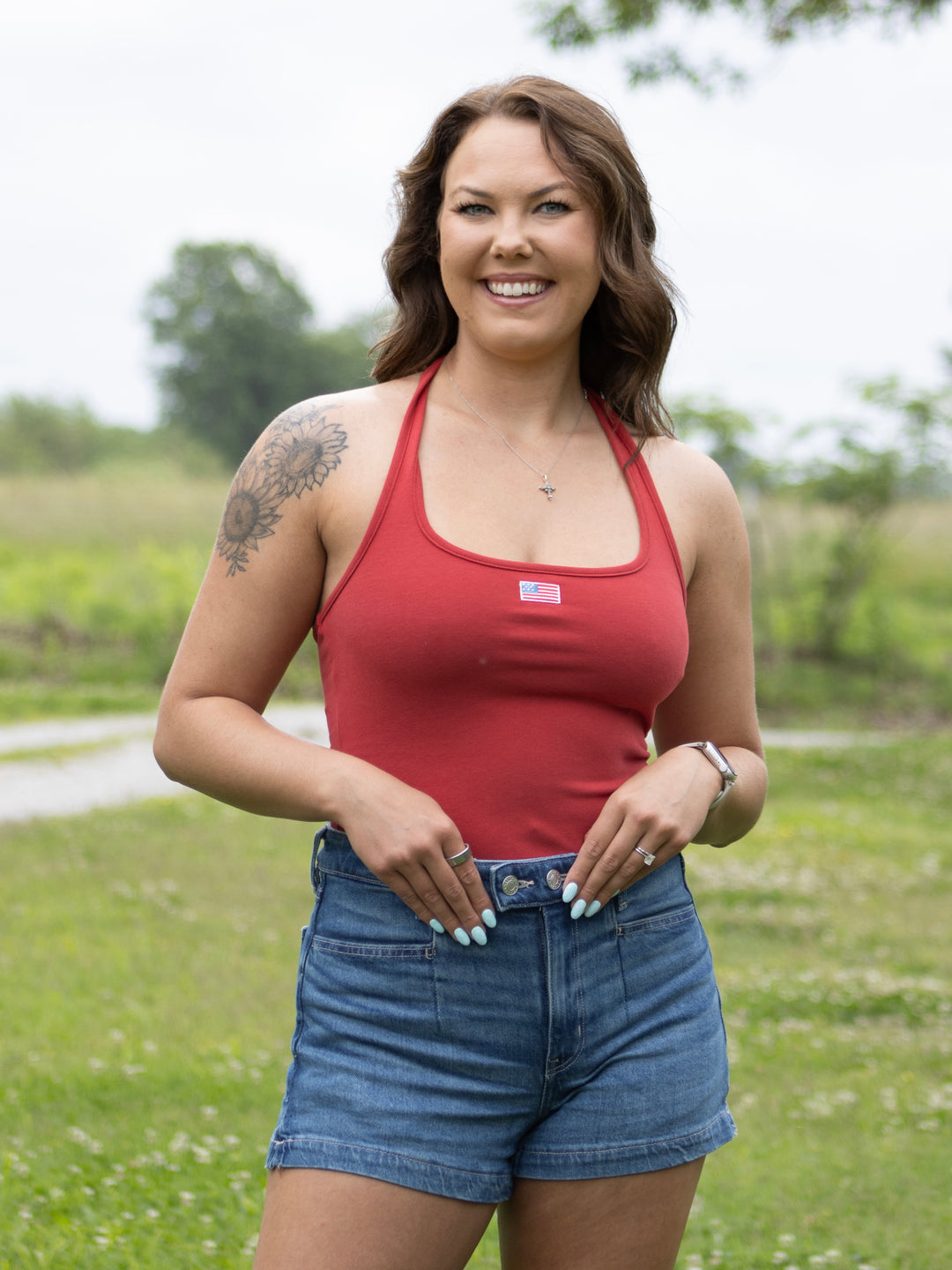 American Icon Halter Top