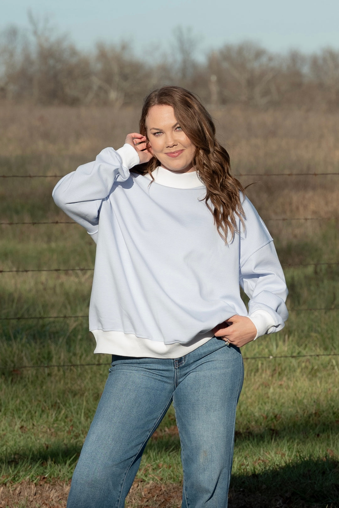 Kate Mockneck Pullover - Lunabelle West