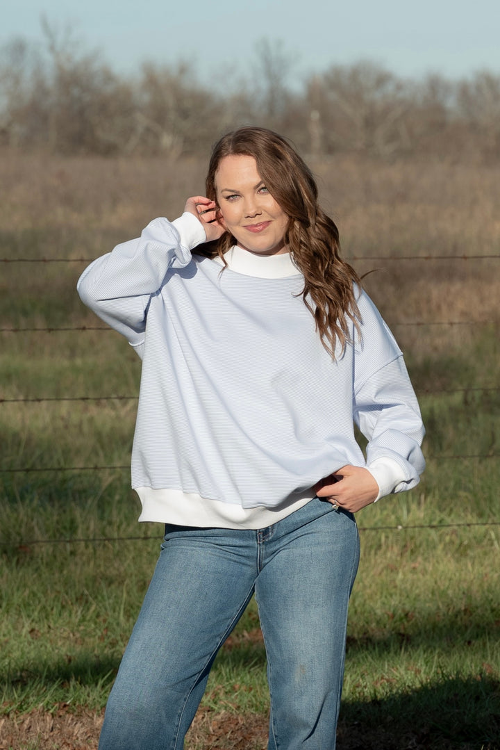 Kate Mockneck Pullover - Lunabelle West