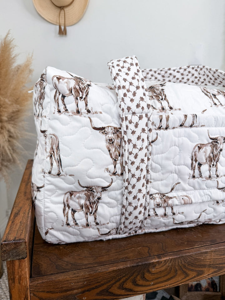 Bandera Quilted Duffel Bag - Lunabelle West